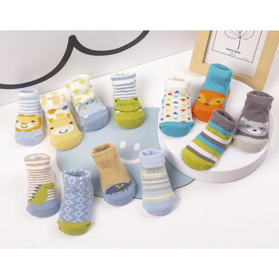 China Antibacterial High Quality Multiple Colors Pure Cotton Baby Socks Comfortable Boy Girl Socks for sale