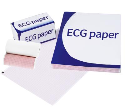 China Medical Ecg Roll Medical Hospital Hospital Thermal Chart Paper 3 6 12 Channel Ecg Paper Roll for sale