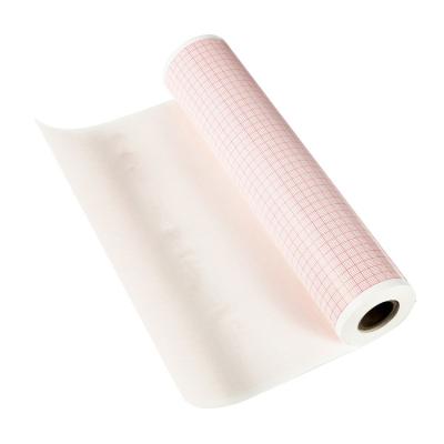 China Hospital Printing Medical Thermal Paper for 3-Channel Electrocardiogram 63mmx30m 80mmx20m ECG/EKG Paper for sale