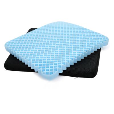 China Washable And Breathable Chair Anti-Pull Pressure Less TPEseat Cushion Memory Foam Car Cushion for sale