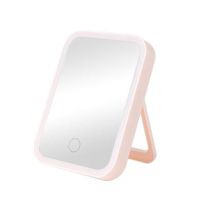 중국 Hot Selling Lighted LED Makeup Mirror With Lighted Makeup Case Mirror Lighted Rechargeable 판매용