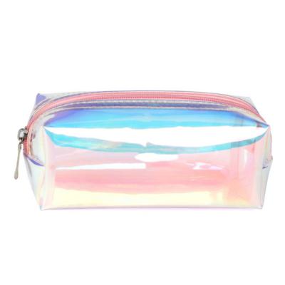 China Durable Fashion Laser Durable Cosmetic Bag TPU Cosmetic Storage Bag Durable Bag Te koop