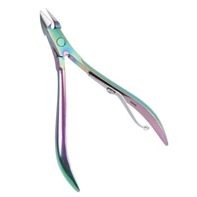 中国 Finger Nail Clippers Finger Toenail Trimmer Skin Scissors Cuticle Remover Pliers Manicure Tool Stainless Steel Dead Cuticle Nipper 販売のため