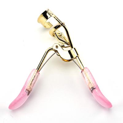 China Other Custom High Quality Makeup Glitter Gold Bling Pink Eyelash Curler Te koop