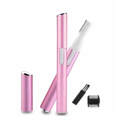 中国 Mini Eye Brow Trimmer Electric Private Label Hair Removal Painless High Quality Eyebrow Epilator 販売のため