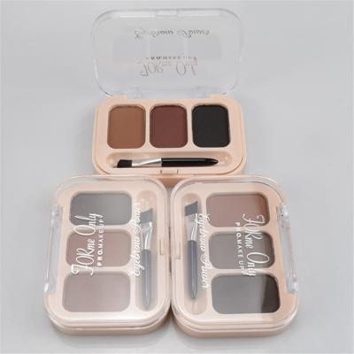 중국 Long Lasting Makeup Color Eyebrow Cream Eyeshadow Palette Waterproof Eyebrow Powder Palette With Brush 판매용