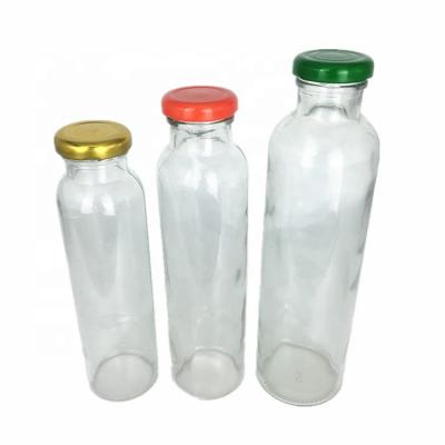 China Empty Beverage Pomegranate Juice Glass Bottle Manufacturers 8oz 10oz 16oz 250ml 300ml 500ml for sale