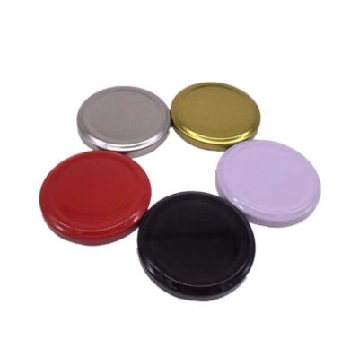 China 38mm 43mm 53ml 63mm 70mm 82mm Metal Child Safe Twist Off Lids Stand Cap For Glass Bottle for sale