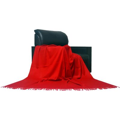 China BLUE PHOENIX Anti-Pilling Throw 100 Luxury Blanket Cashmere Wedding Luxury Brushed Red Super Soft Woven Solid Other Blankets en venta