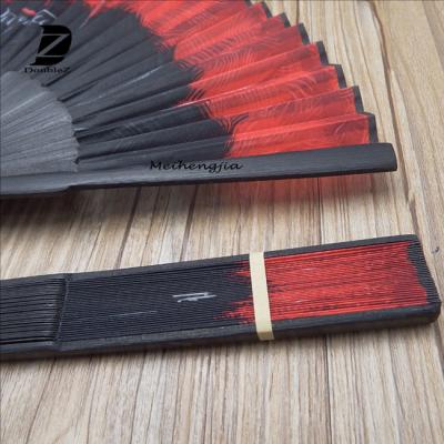 China Wholesale Europe Landscape Printing Silk Foldable Hand Fan for sale