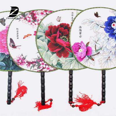 China Europe Chinese Style Custom Printing Circular Fan for sale