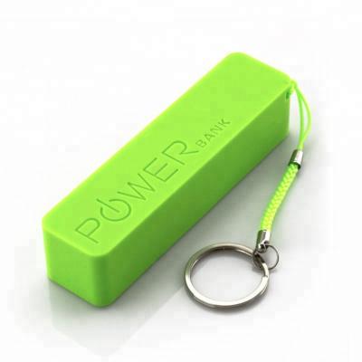 China Factory Supplier Portable Power Bank 2600mah with Logo Printing, Keychain Scent Power Charger, Mini Design USB Batter for Mobile Phone for sale