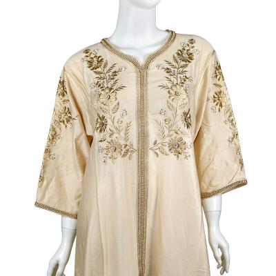 China New Arrival Rayon Middle East Turkey Abaya Arab Dress Women Fashion Muslim Kaftan for sale