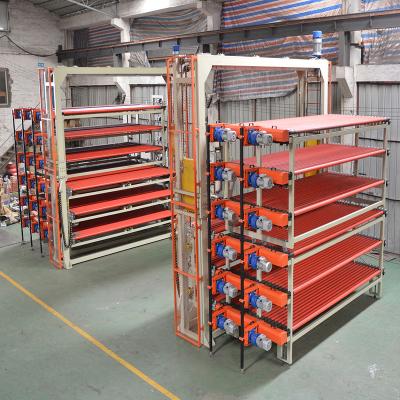 China The factory the factory sells the multi-layer drying oven front and rear gear drive helical roller table in and out of the oven machine multi-La for sale