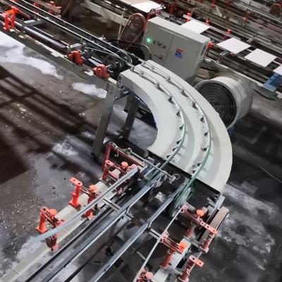 China Glazing Line Type Rotating Machine Steering Equipment Bracket Factory Factory Sales Ceramic Plant Machine for sale