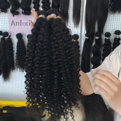 China Strengthen Weft Free Sample Cheap Brazilian Virgin Hair Bunldes Short Bob Raw Kinky Curly Braids Hair Extensions Wigs Sellers for sale