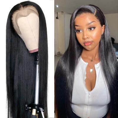 China Long Straight 40 Inch Curl AFL Virgin Human Hair 100% Lace Wigs Raw Brazilian Curly Hair Wholesale Vendors for sale