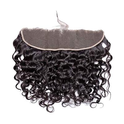 China Strengthen Weave Deep Wave Virgin Human Hair 13x4 HD Curly Wave Hair Weave Bundles Raw Cambodian Cuticle Aligned Lace Headband Seller for sale