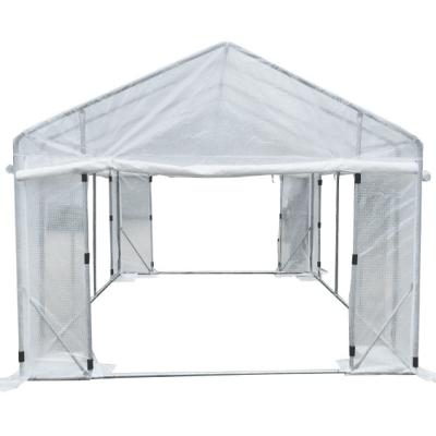 China Easily Assembled Low Price PE Mini Greenhouse Walk Greenhouse Garden for Planting Tomato, Potato, Strawberry for sale