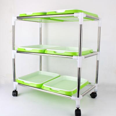 China Green Indoor Vertical Plant Seedlings Shelf Frame ONEONE Green Sprouts Grow System for sale