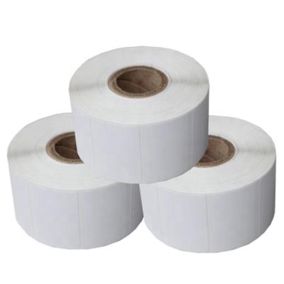 China Recycled Materials Patch Classic Removable White Sticker Label Sticker Printing Business Bulk Labels for sale