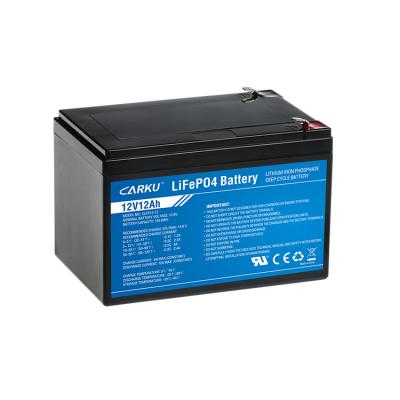 China 12V 12Ah Lifepo4 Battery Deep Cycle Rechargeable Battery Built In BMS The Prefect SLA Battery Replacement 12Ah for sale