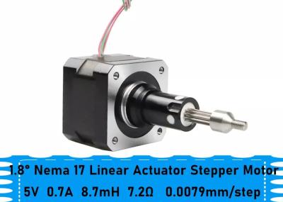 China JKM NEMA17 2phase 42mm Lead Screw Stepper Motor Double Stack Captive Hybrid Linear Actuators for sale