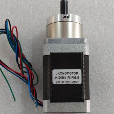 China 17HS6401S-PG Nema 17 Extruder Gear Stepper Motor 42 Motor Ratio Planetary Gearbox Stepper Motor - Ratio 5.18-1 for sale