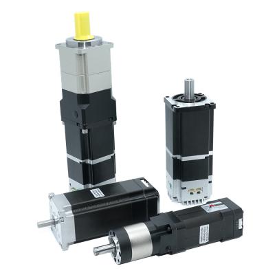 China Jkongmotor Integrated DC Servo Motor 24 36V 0.45nm 3000rpm 57X57mm 140W DC Servo Motors with RS485 Canopen for Textile zu verkaufen