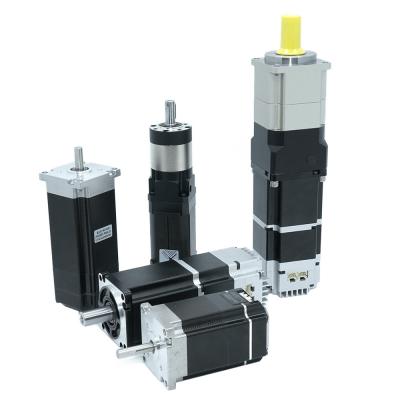 China Jkongmotor 0,64N.m 200W RS485 Canopen Ethercat Integrierter Servomotor mit Fahrer Bürstenloser Gleichspannungsservomotor mit Getriebe zu verkaufen