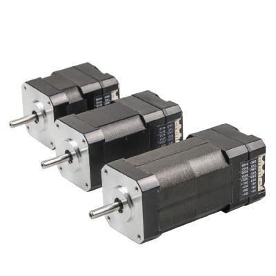 China Jkongmotor factory 42mm nema17 DC brushless Motor 33W 24V integrated motor driver for AGV machine for sale