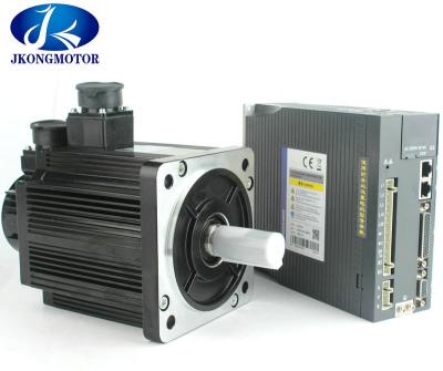 Cina servomotore 1.8KW di alta coppia di torsione motore a corrente alternata di 3 fasi 110mm 6A 3000RPM con l'insieme del driver JK-G2A3215 in vendita