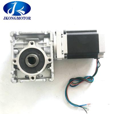 China O Nema 23 alinhou o motor deslizante o motor alto 57mm da engrenagem de sem-fim do torque de 54oz.In - de 425oz.In para a máquina do CNC à venda