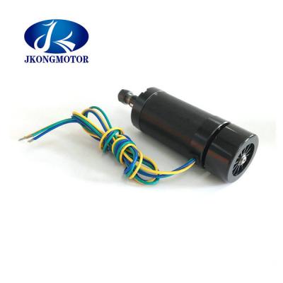 China Motores de alta velocidad del eje JK57BLS04-19, peso ligero sin cepillo micro del motor del alto motor sin cepillo de la RPM DC en venta