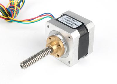 China 1.8° 1.33A 2.8v 2.6kg.Cm Nema 17 Stepper Motor With Screw Lead for sale