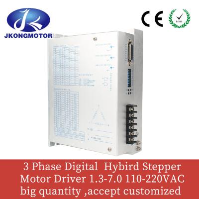 China JK3MD2207 Digital hybride Phase 220 VAC 1.3A-7A des Schrittmotor-Fahrer-3 zu verkaufen