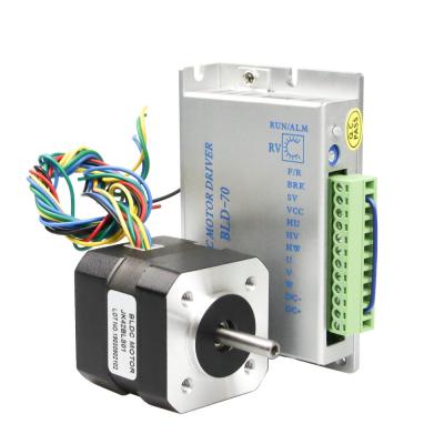 Κίνα 4000RPM 26W 42mm αβούρτσιστη ΣΥΝΕΧΉΣ μηχανή 24V JKBLD70 με την εξάρτηση οδηγών προς πώληση