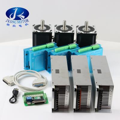 Chine 4 moteur de la NEMA 34 des kits 12Nm de moteur servo de routeur de commande numérique par ordinateur des avances 6.0A à vendre