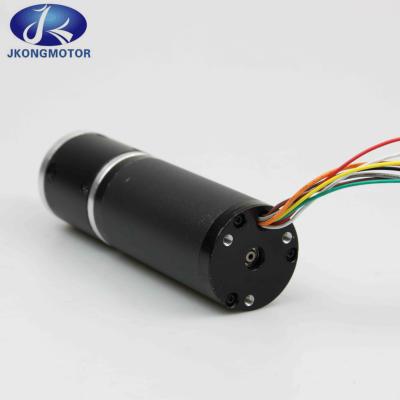 China JK42BL85 hoge torsie 3 Fase24v 62W 4000rpm Brushless gelijkstroom Motor met Planetarisch Versnellingsbakreductiemiddel Te koop