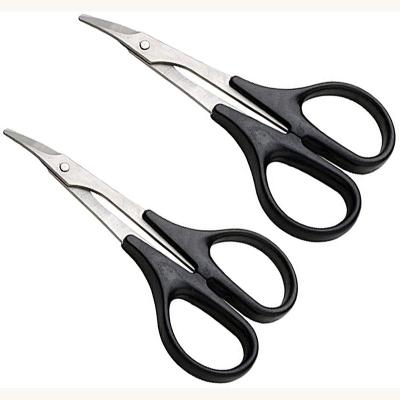 China RC Car Body Scissors, Plastic Shell Metal Curved Scissors Model Craft Cutting Tool for RC Racing Drift Car Truck Vehicle for sale