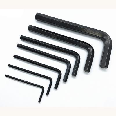 China Cheap Price L Type Black Allen Spanner Hex Key Hex Wrench Alloy Steel Key for sale