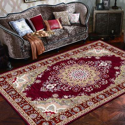 China Comfortable machine made cheap viscose design silk persian rug for sale