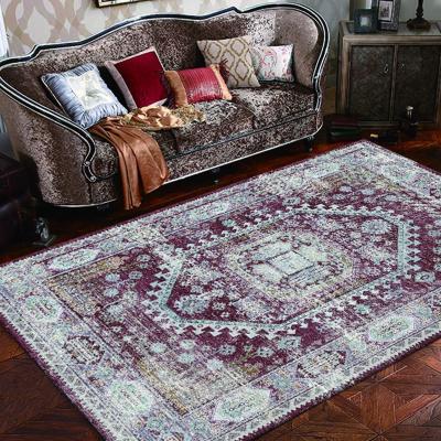 China Machine Made Plastic Jacquard Turkish Carpet Waterproof Eco - Friendly Comfortable for sale