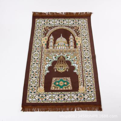 China Digital Printed Indian Prayer Blanket Washable Carpet Low Price Attraction Rug Blanket For Sale For Prayer Room for sale