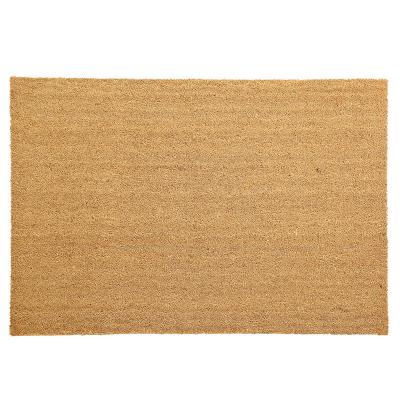 China White 100% Natural Washable Natural Coir Mats for sale