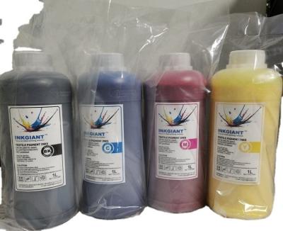 China INKGIANT CMYK W 5color digital printing ink film high density printing digital printing ink all kinds of fabric for sale