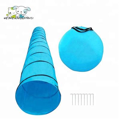 China Viable Dog Agility Tunnel Para Flexible Tunel Perros for sale