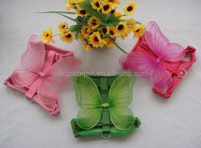 China Viable Butterfly Wings Dog Harness Soft for sale