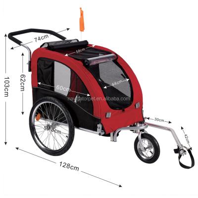 China Sustainable Hot Sale Bicycle Dog Trailer for sale