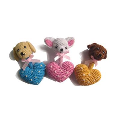 China Crochet Cute and Funny Viable Pet Toy Love Heart Baby for sale